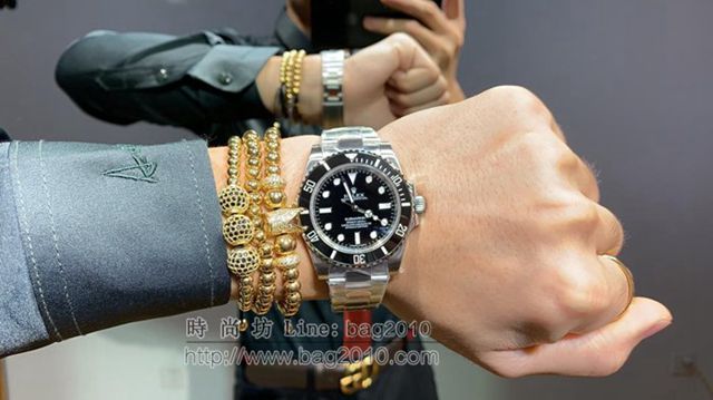 勞力士手錶 潛航者型系列 Rolex全自動機械男表 超強夜光 勞力士經典款男士腕表  hds1712